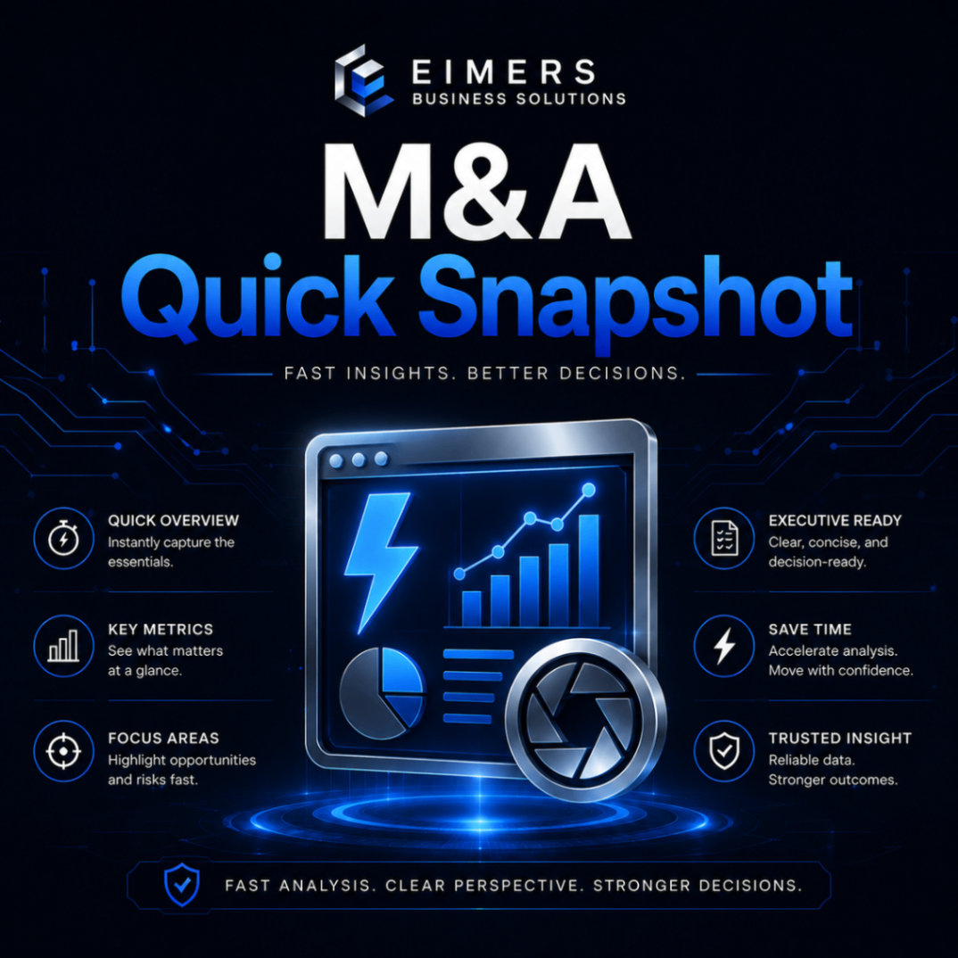 M&A Quick Snapshot